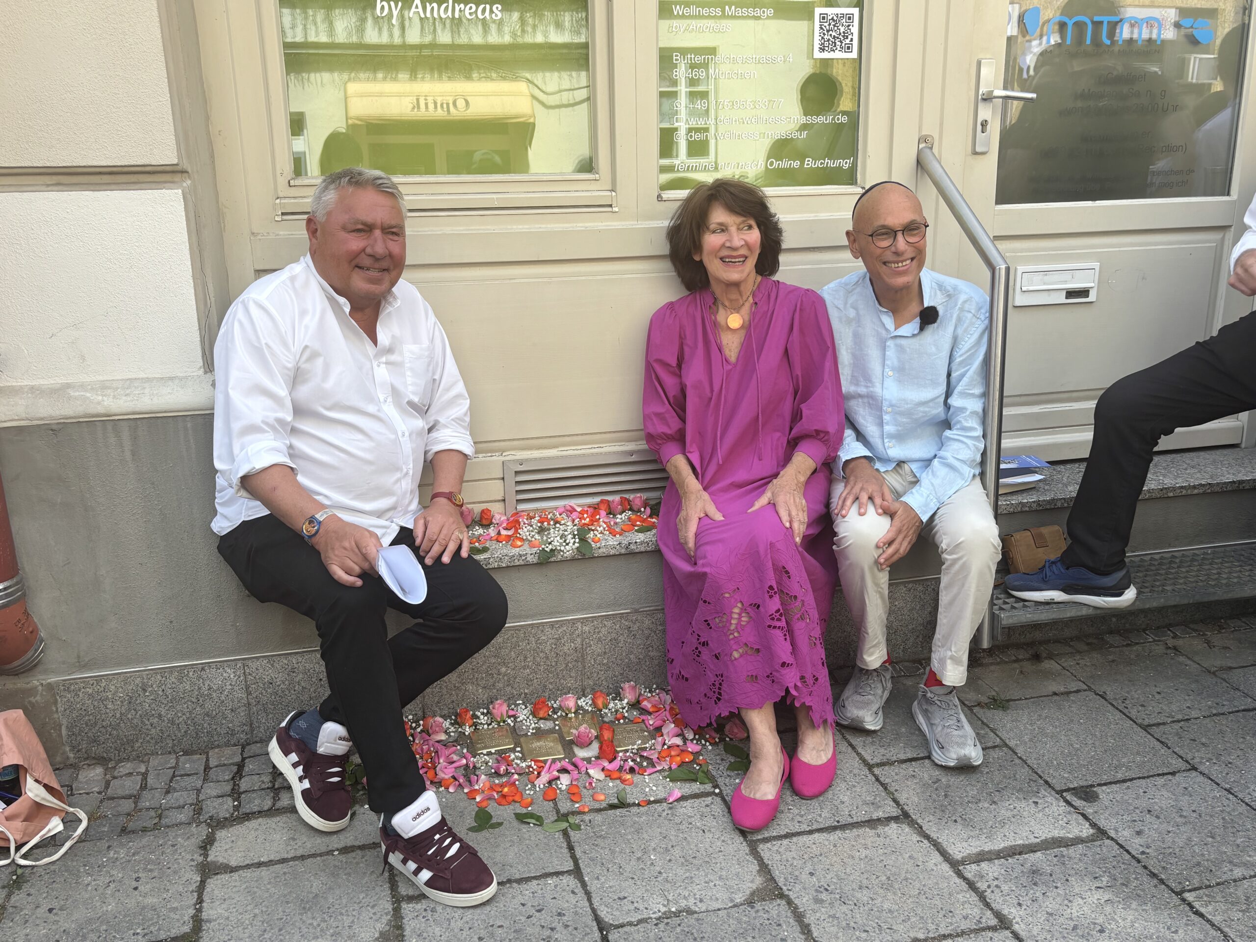 Dietmar Holzapfel, Gabriele Schneider und Terry Swartzberg